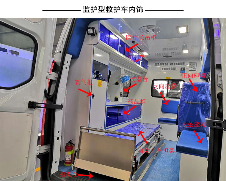 監(jiān)護型救護車內飾